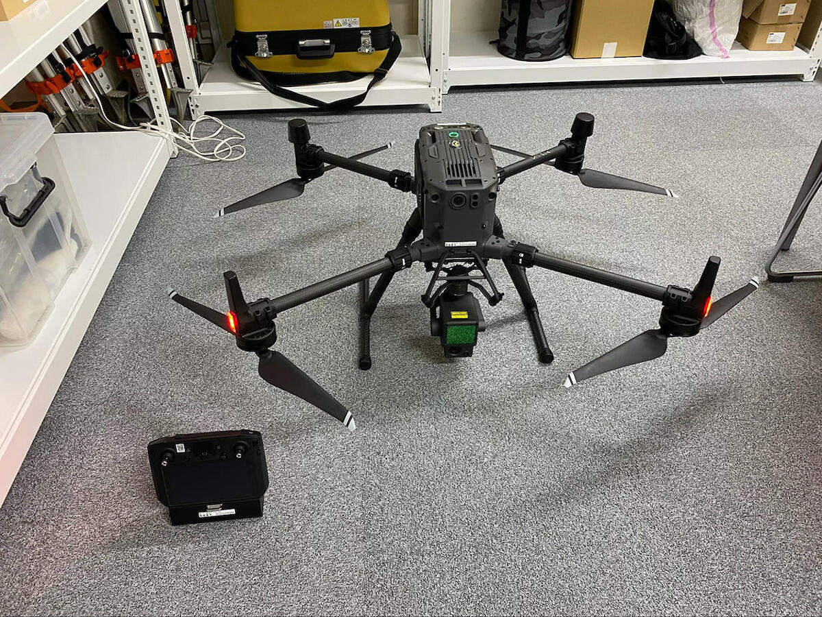 レーザー測量ドローン:Matrice 300 RTK