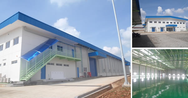 ニッセイエコ インドネシア工場新築工事